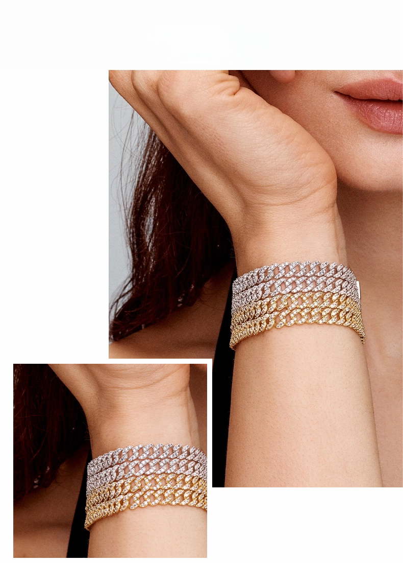 Cuban chain  bracelet