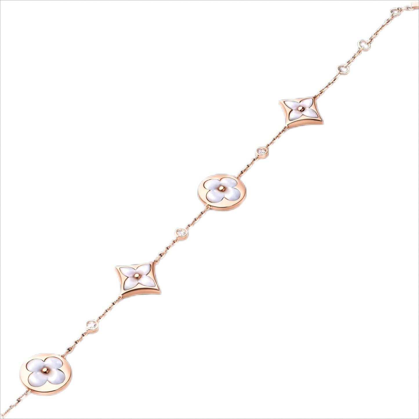 Elegance and FortuneClover Bracelet