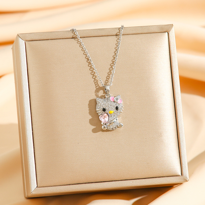 HelloKitty diamond necklace