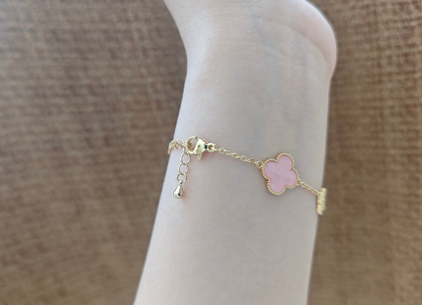 Flower Bracelet With Diamond