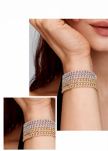 Cuban chain  bracelet