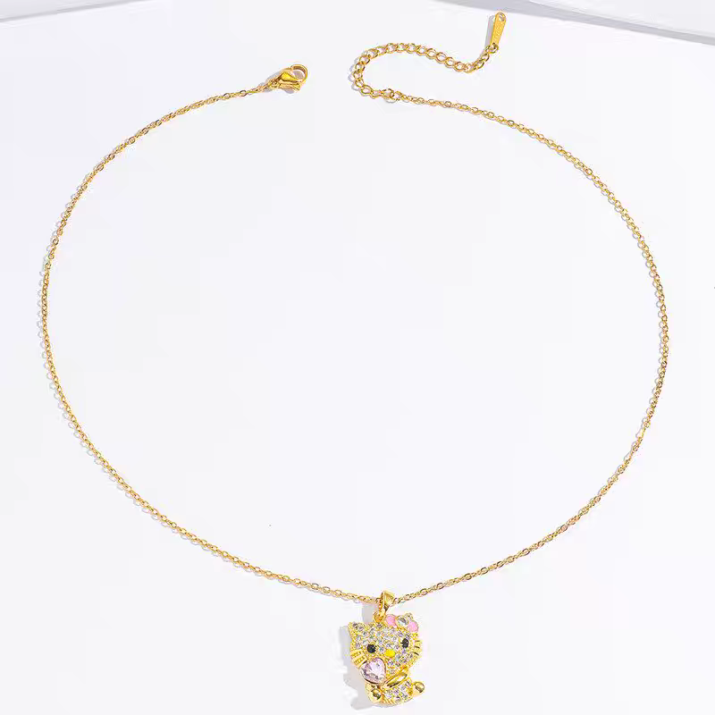 HelloKitty diamond necklace